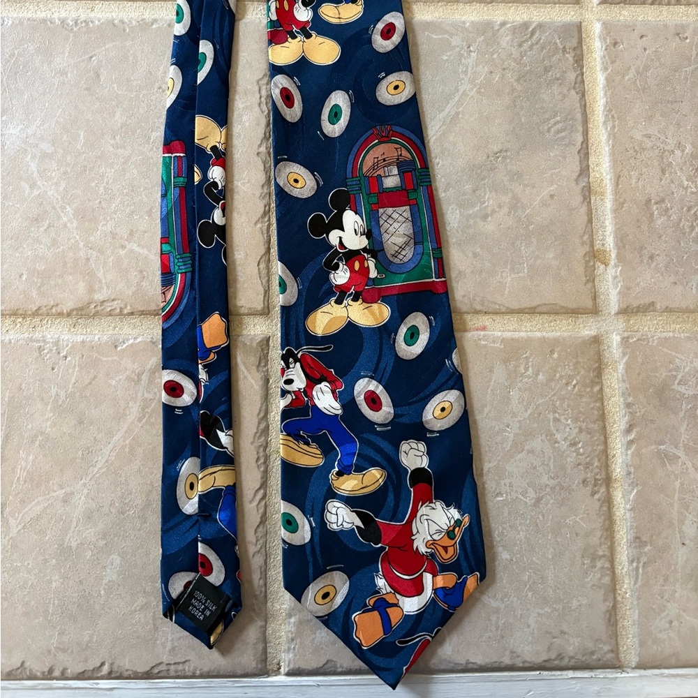 Mickey Unlimited Record Tie